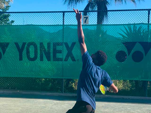 Tennis training in Marbella